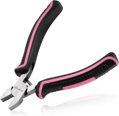 Mini Diagonal Cutting Pliers 4 Inches Side Cutters with Spring