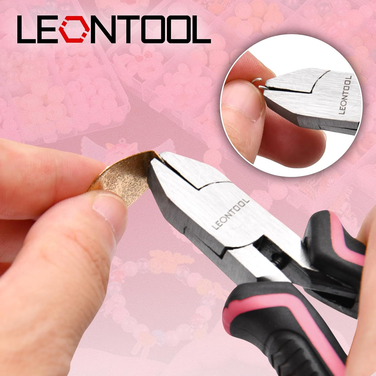 Mini Diagonal Cutting Pliers 4 Inches Side Cutters with Spring