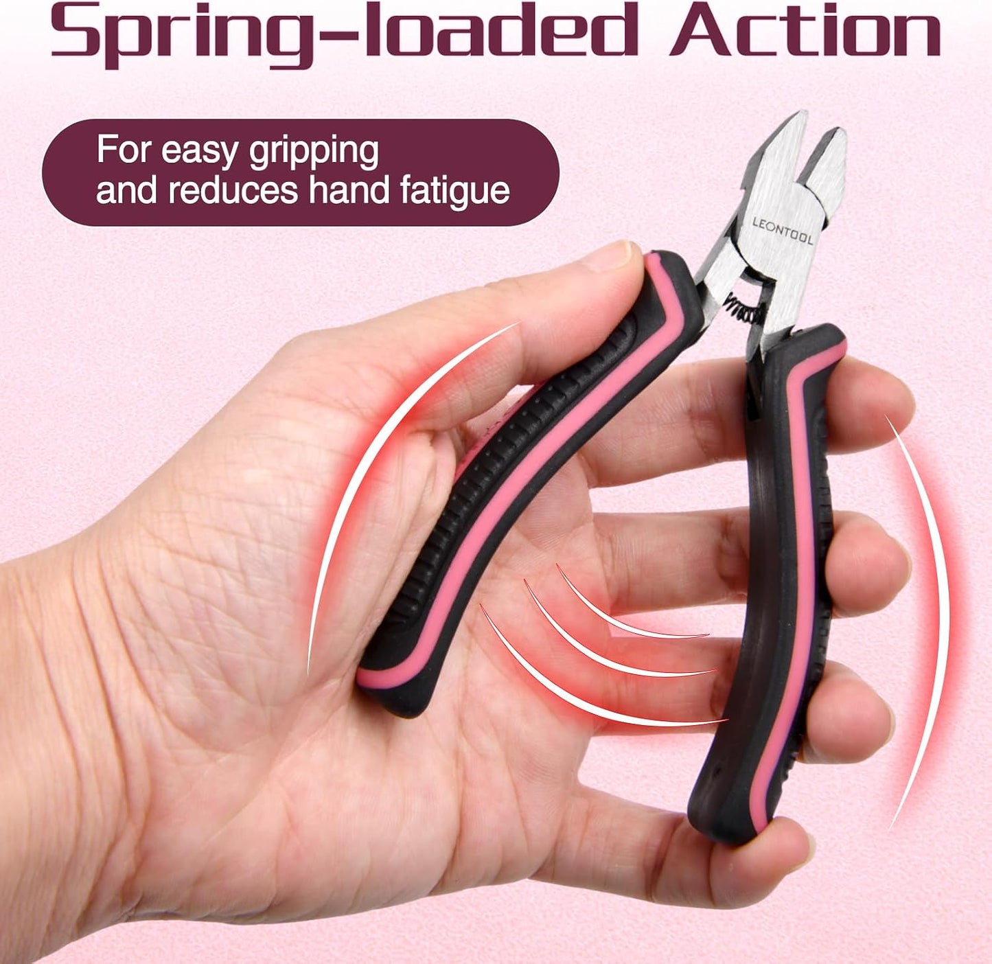 Mini Diagonal Cutting Pliers 4 Inches Side Cutters with Spring