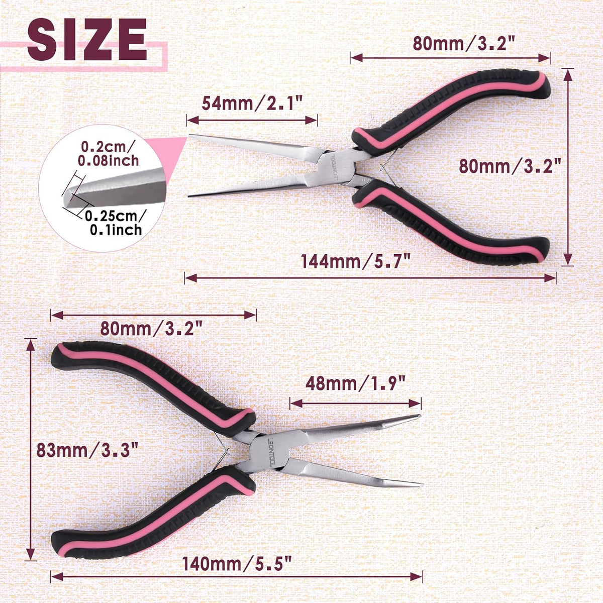 Mini Diagonal Cutting Pliers 4 Inches Side Cutters with Spring