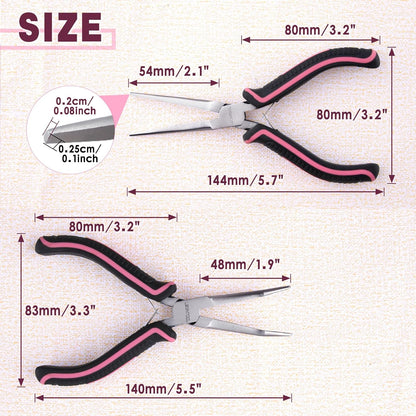 Mini Diagonal Cutting Pliers 4 Inches Side Cutters with Spring