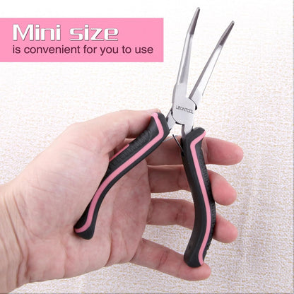 Mini Diagonal Cutting Pliers 4 Inches Side Cutters with Spring