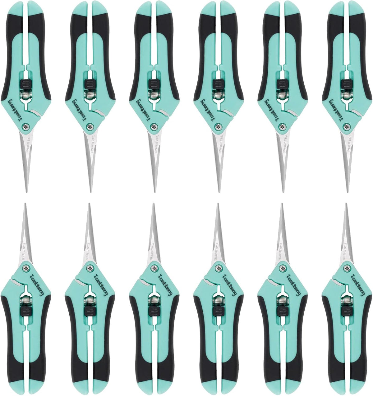 3 Packs Pruning Shears, Garden Trimming Scissors, Gardening Hand Pruning Snips, Titanium Coated Precision Bonsai Pruning Shears, Convenient and Efficient Flower Cutters (Blue)