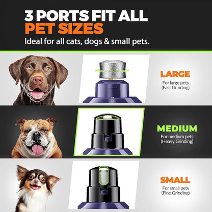Whisper Quiet Dog Nail Grinder Safe & Stress-Free for Sensitive Dogs Cats