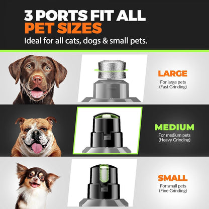 Whisper Quiet Dog Nail Grinder Safe & Stress-Free for Sensitive Dogs Cats