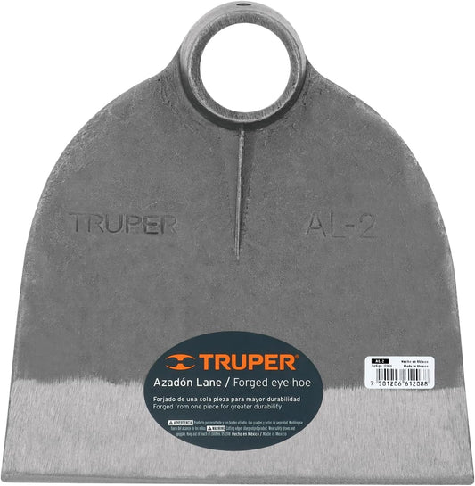 Lane No. 2 Field Hoe Head, 2 lb Forged Steel, Heavy-Duty Replacement Hoe Head for Agriculture and Landscaping (Model AL-2/10606)