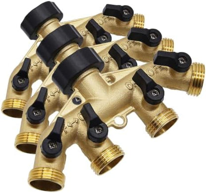 2 Way Garden Hose Splitter 3/4" GHT