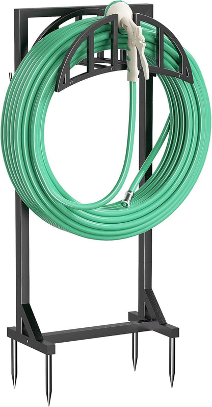 Garden Hose Holder Stand, Water Hose Reel Storage Rack
