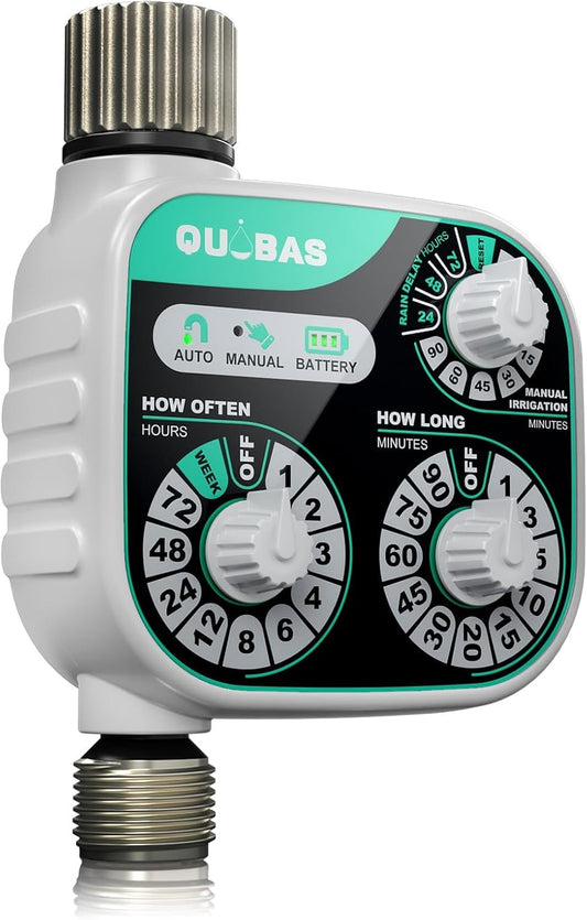 Mechanical Dial Hose Timer, Waterproof Sprinkler Timer