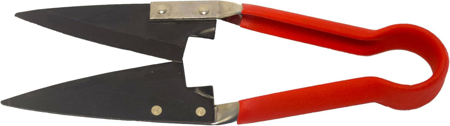 Razorsharp Compact Topiary Shears for Garden Topiary and Bonsai Care, Ergonomic Lightweight Precision Pruning Shears
