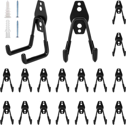 6 Pack Garage Hooks Heavy Duty - Supports 100 lbs