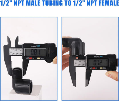 6Pcs 1/2 Inch Male to Female Sprinkler Extensions