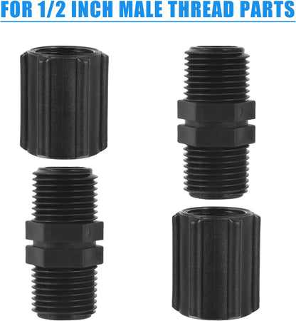6Pcs 1/2 Inch Male to Female Sprinkler Extensions
