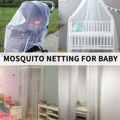 Mosquito Netting for Porch/Patio/Canopy/Garden, Outdoor Sheer Tulle Curtains Mesh Net, Decoration Netting for Party Wedding Arch Draping&Ceiling Drapes Fabric, Beige 54x108in