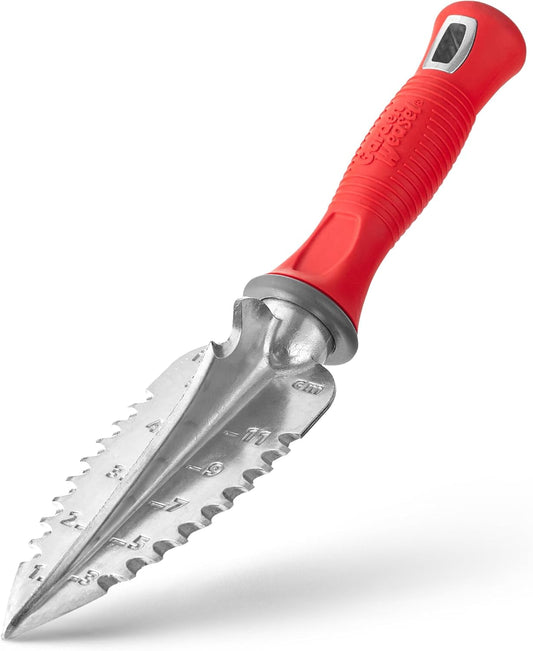 Multi-Use Transplanter Trowel for Digging Planting Weeding