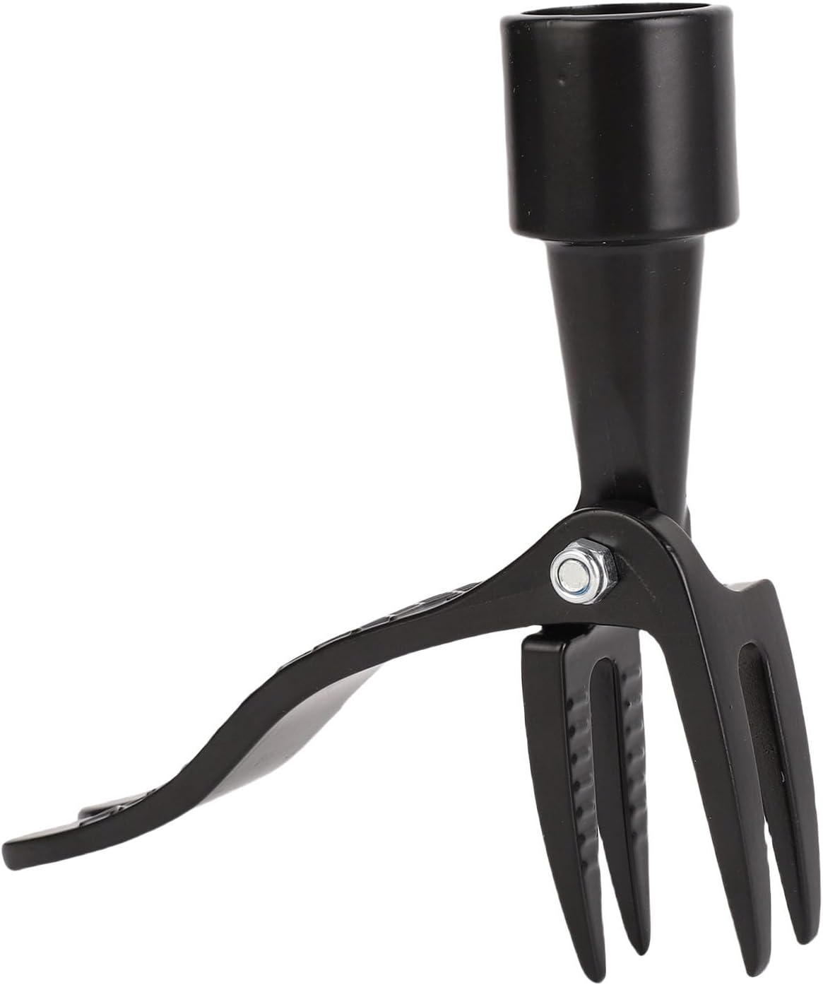 Weed Puller Tool 4 Claw Steel Stand Up Puller Weeder Tool Easily Remove Weeds Without Bending, Pulling, Kneeling (No Handle)