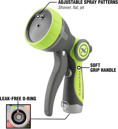 Heavy Duty Pistol Grip Garden Hose Nozzle Sprayer with Comfortable Grip & Durable Construction