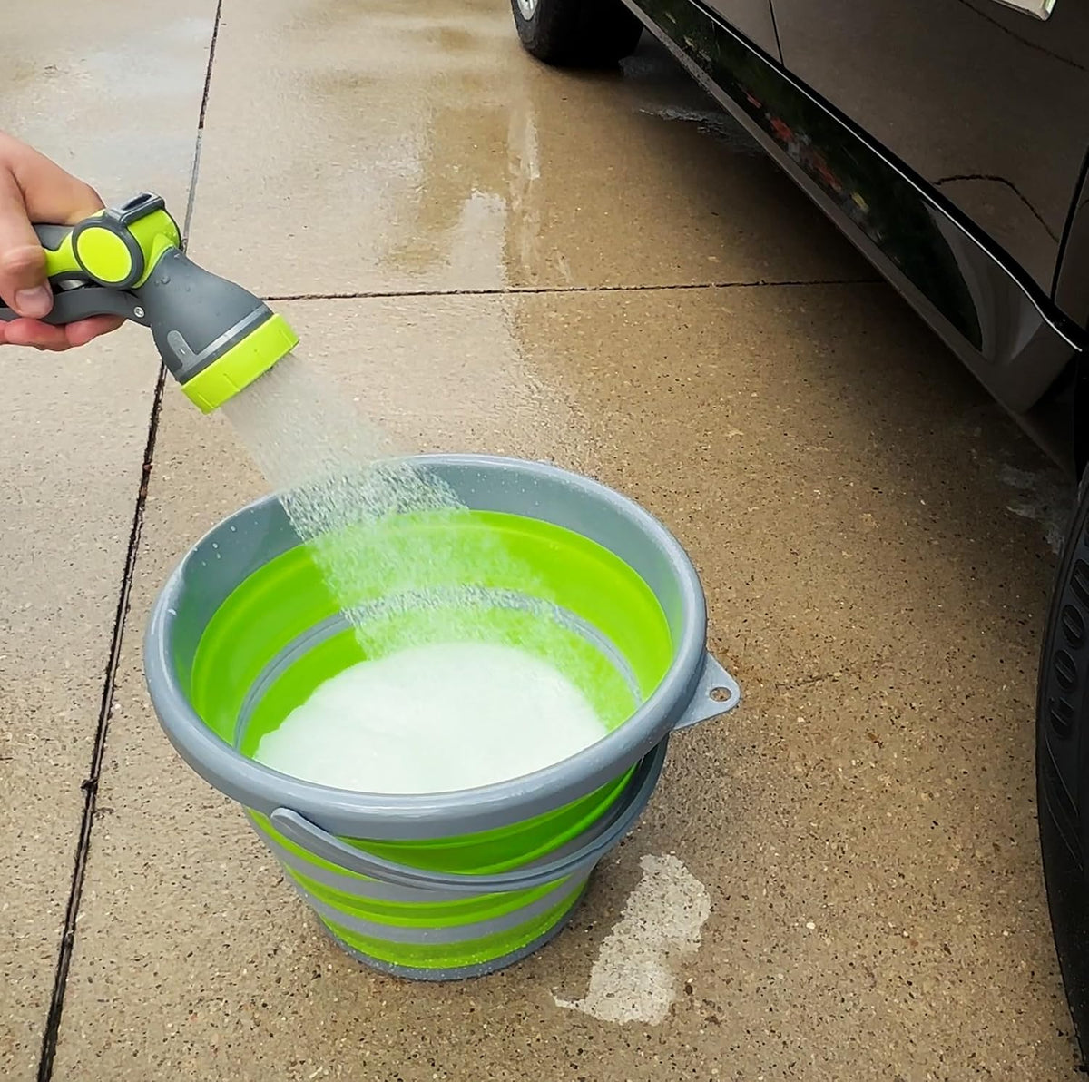 Heavy Duty Pistol Grip Garden Hose Nozzle Sprayer with Comfortable Grip & Durable Construction