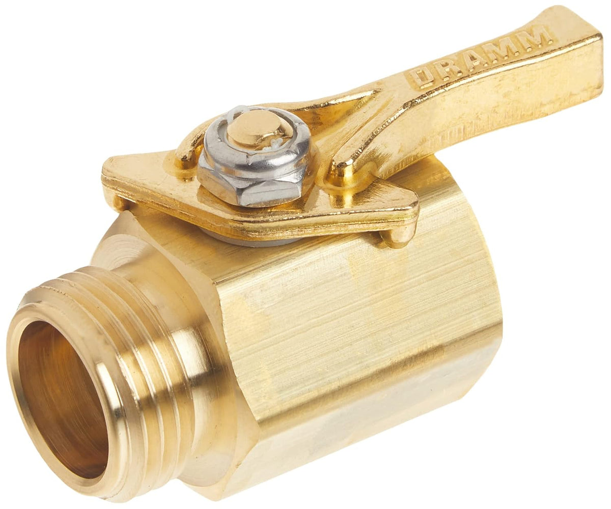 12353 Heavy-Duty Brass Shut-Off Valve