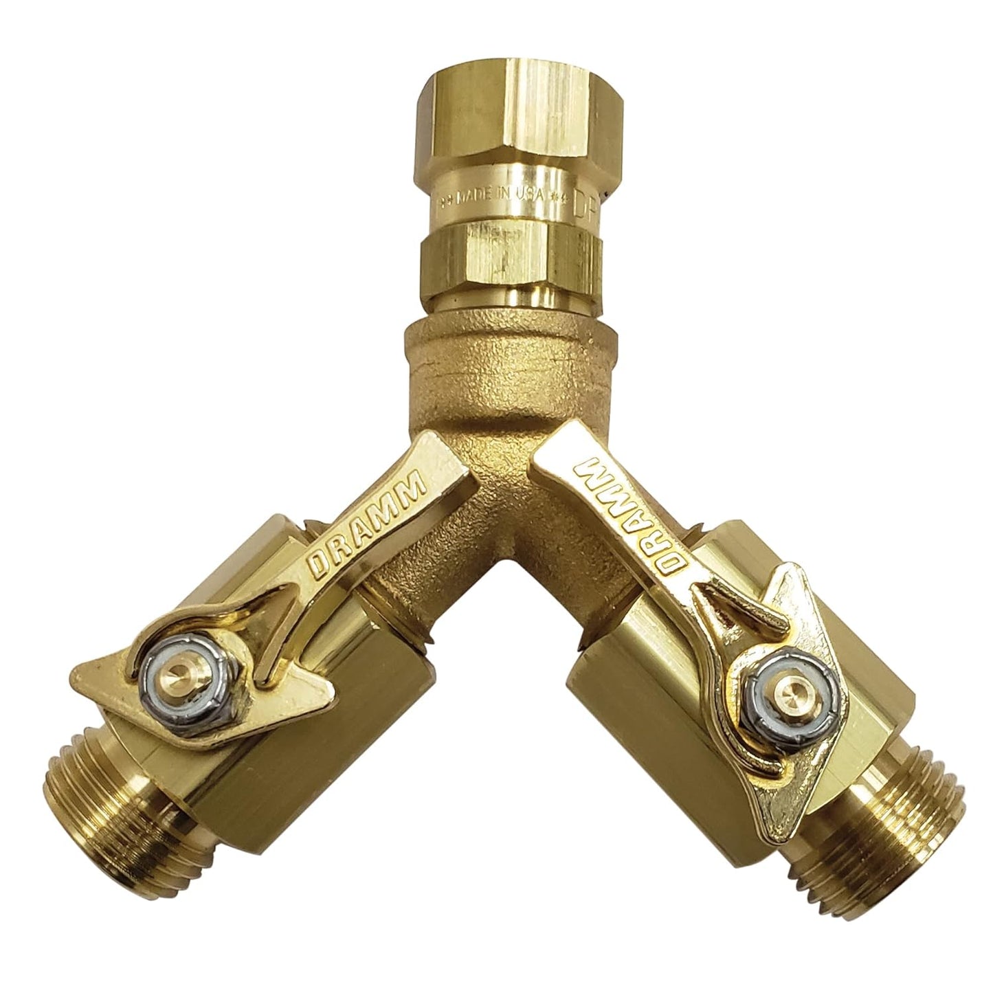 12353 Heavy-Duty Brass Shut-Off Valve