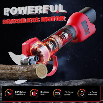 Pruning Shears Max 1.2IN Fit for Milwaukee 12V Battery