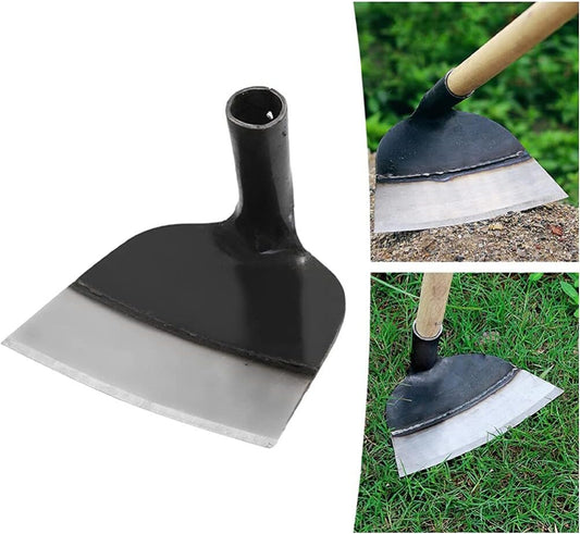 Heavy Duty Garden Hoe Tool Solid Steel Hand Hoe for Weeding Digging Soil Loosening and Planting in Backyard and Farm