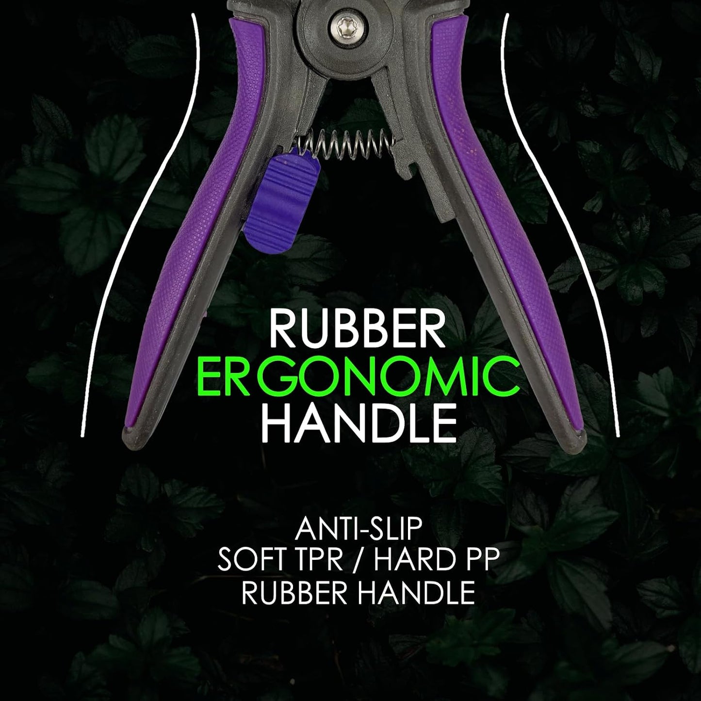 Non-stick Resin Resist Blade Micro-Tip Garden Snips 6" Fluorine Coating Garden Scissors Pruning Shear Precision Bud Trimming Hand Pruner Leaf Stem Sharp Snips Effort-saving 2 PACK