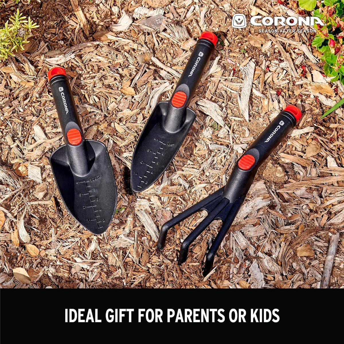 3-Piece Garden Hand Tools Set