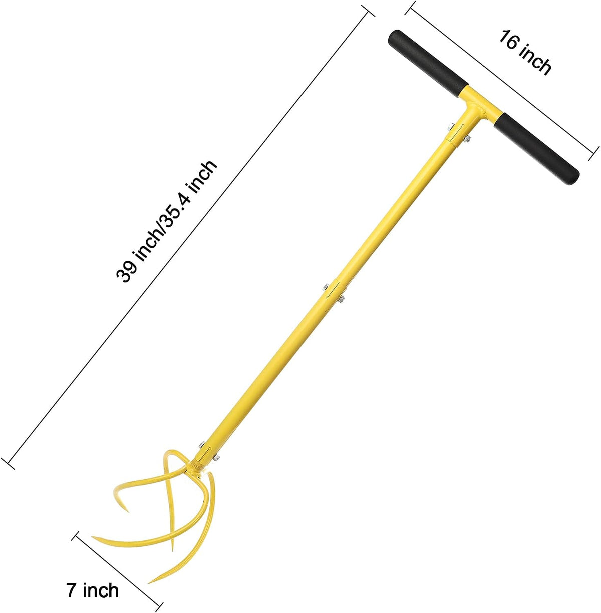 Hand Tiller, Twist Garden Claw Cultivator for Soil loosening