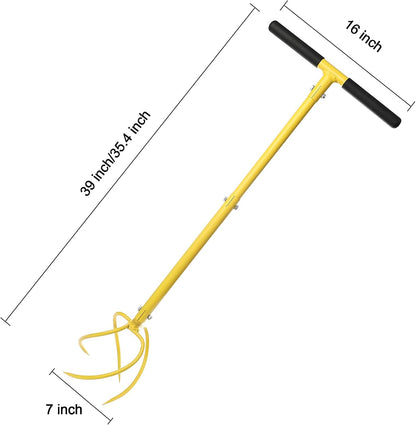 Hand Tiller, Twist Garden Claw Cultivator for Soil loosening