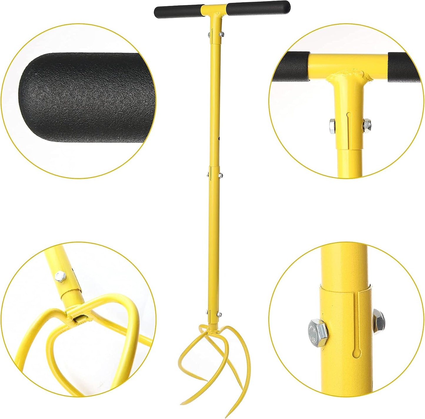 Hand Tiller, Twist Garden Claw Cultivator for Soil loosening