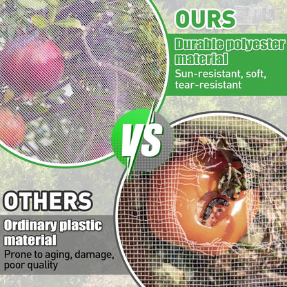 6 Pcs 4x5ft Insect Bird Garden Netting for Protecting Plant