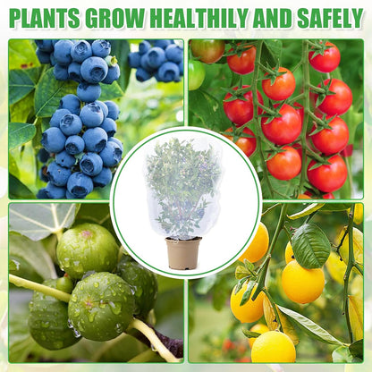 6 Pcs 4x5ft Insect Bird Garden Netting for Protecting Plant