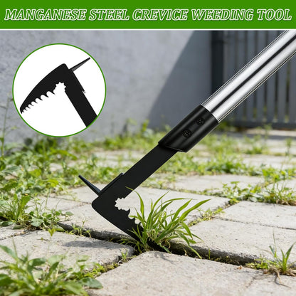 Crack Weeder - Manganese Steel Manual Crevice Weeding Tool