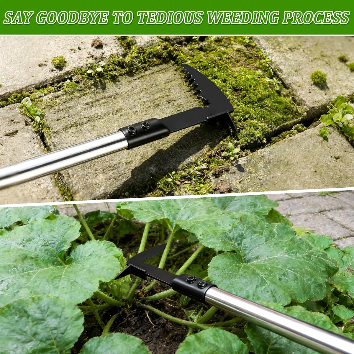 Crack Weeder - Manganese Steel Manual Crevice Weeding Tool