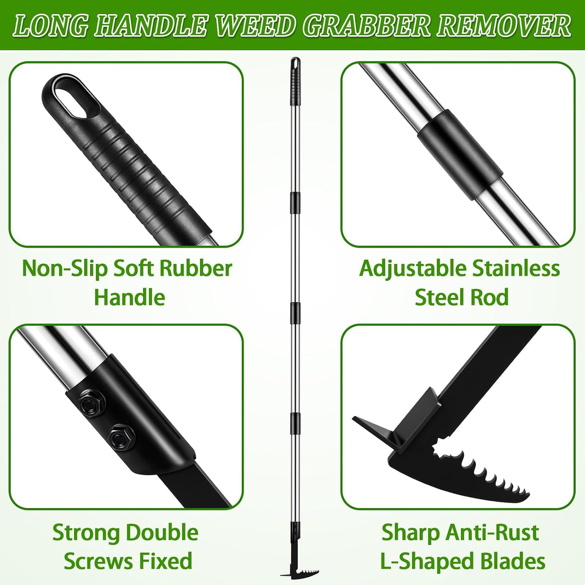 Crack Weeder - Manganese Steel Manual Crevice Weeding Tool