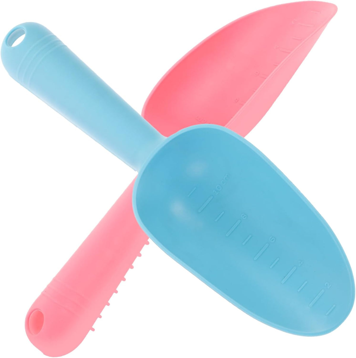 2 Pcs Plastic Hand Trowel Garden Shovel Tool Transplant Digging Scoop for Planting