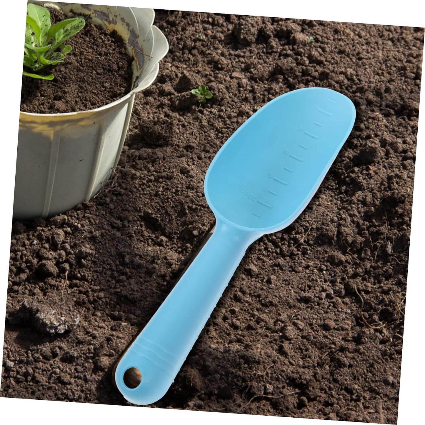 2 Pcs Plastic Hand Trowel Garden Shovel Tool Transplant Digging Scoop for Planting