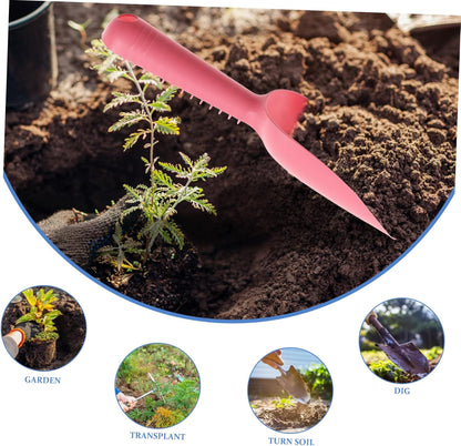 2 Pcs Plastic Hand Trowel Garden Shovel Tool Transplant Digging Scoop for Planting