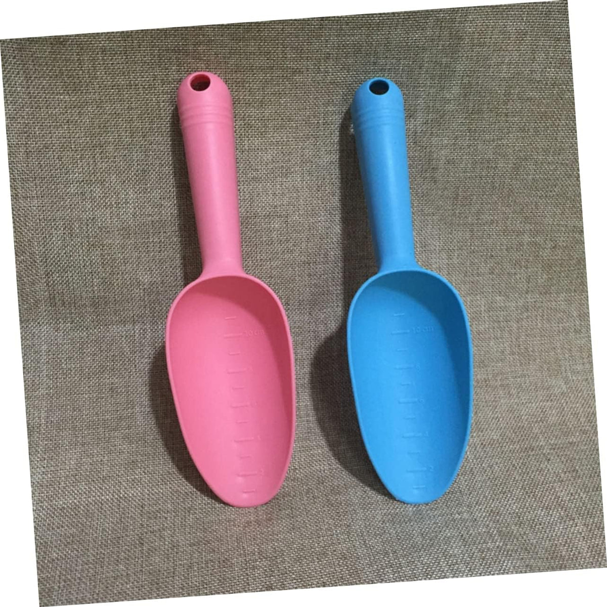 2 Pcs Plastic Hand Trowel Garden Shovel Tool Transplant Digging Scoop for Planting