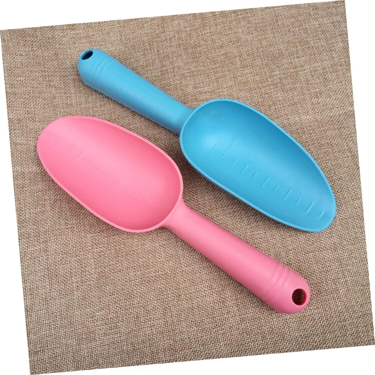 2 Pcs Plastic Hand Trowel Garden Shovel Tool Transplant Digging Scoop for Planting