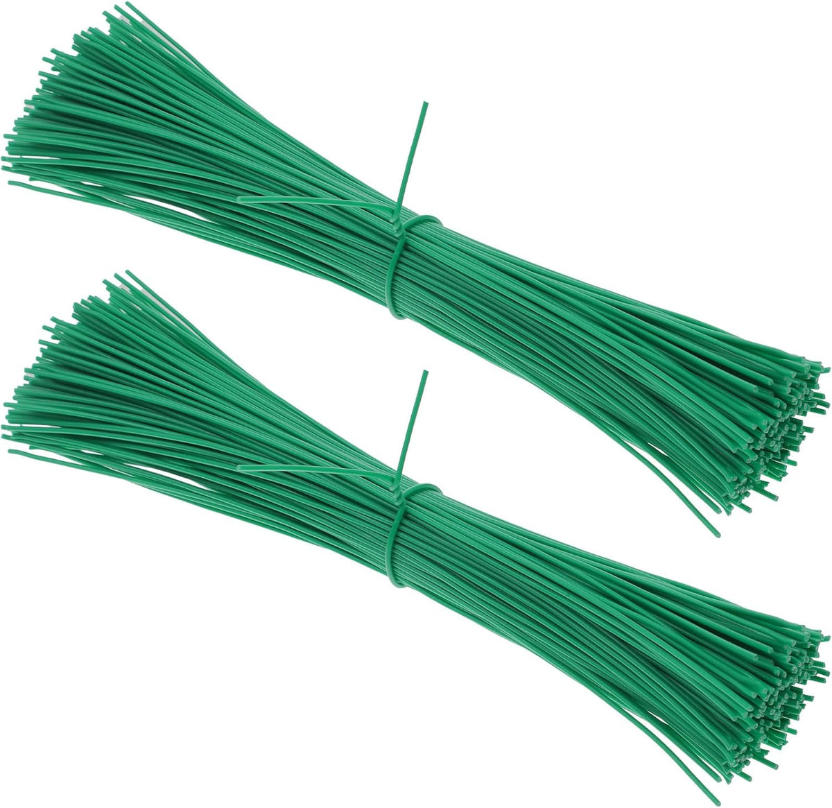 200 Pcs 6 Inch Twist Ties for Plastic Bags, Garden Ties for Plants Round Cable Bread Ties Reusable Plant Tie for Indoor Plants Christmas Holiday Tree Decors Cable Organization Household Office Use