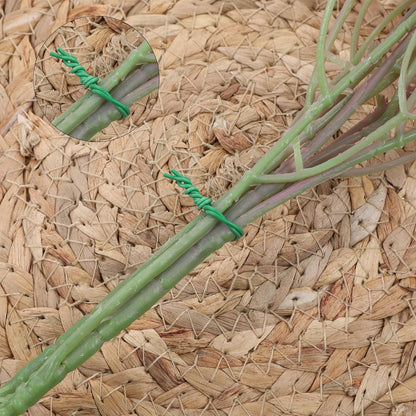 200 Pcs 6 Inch Twist Ties for Plastic Bags, Garden Ties for Plants Round Cable Bread Ties Reusable Plant Tie for Indoor Plants Christmas Holiday Tree Decors Cable Organization Household Office Use