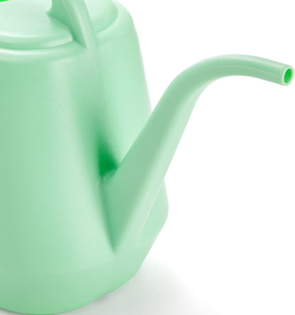 Plastic Watering Can, 1-Gallon, Pine Green