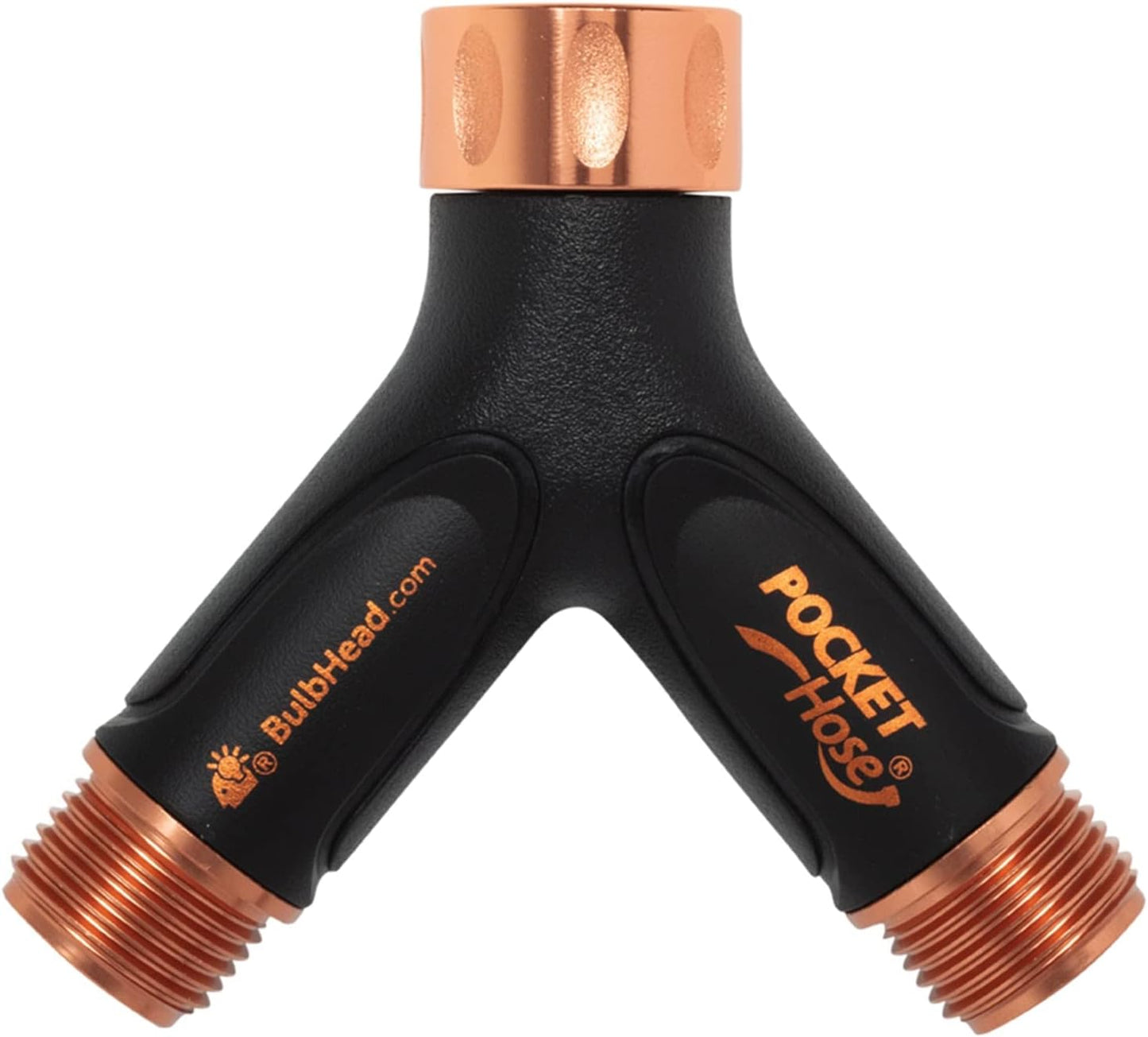 Copper Bullet 2-Way Splitter, Leak-Proof, Independent Valves