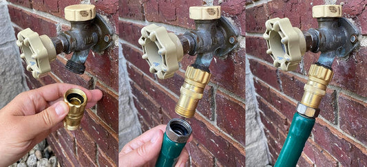 Drip Irrigation 25 PSI Pressure Regulator, 3/4" Female x 3/4" Male Brass