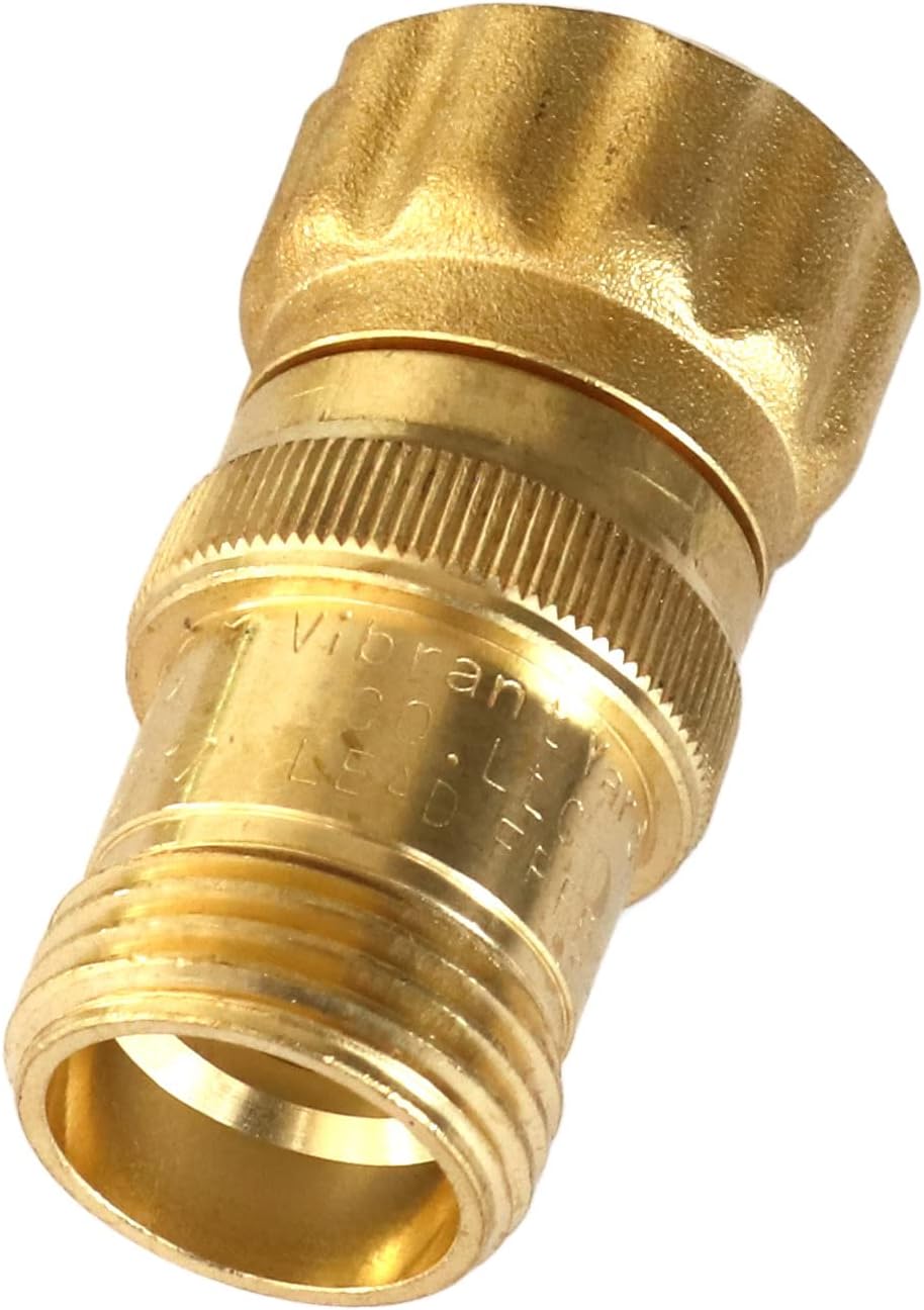 Drip Irrigation 25 PSI Pressure Regulator, 3/4" Female x 3/4" Male Brass