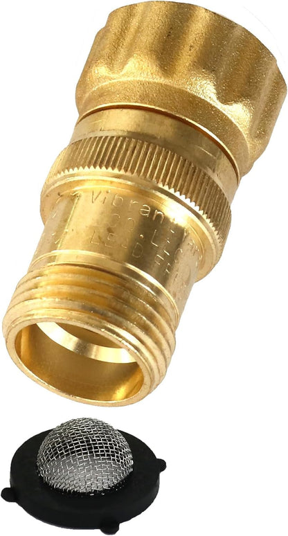 Drip Irrigation 25 PSI Pressure Regulator, 3/4" Female x 3/4" Male Brass