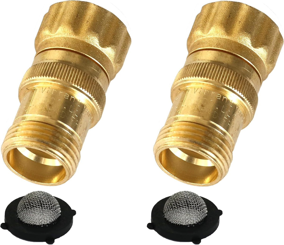 Drip Irrigation 25 PSI Pressure Regulator, 3/4" Female x 3/4" Male Brass
