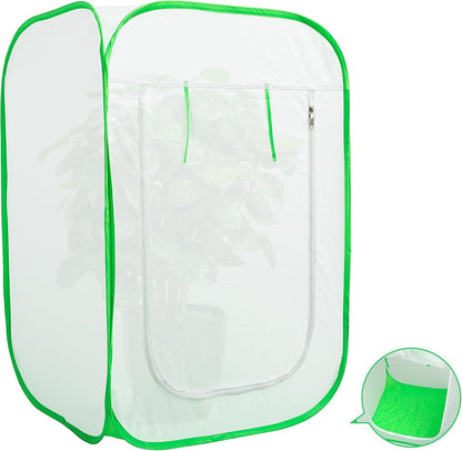 24x24x36 in Pop Up Winter Frost Plant Cover, Plants Freeze Protection Tent